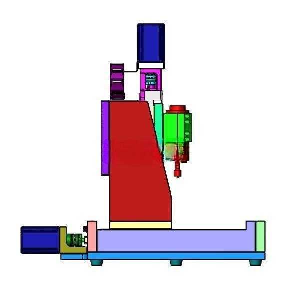 ����̨ʽ΢��CNC���ᣨsw17+����ͼ��