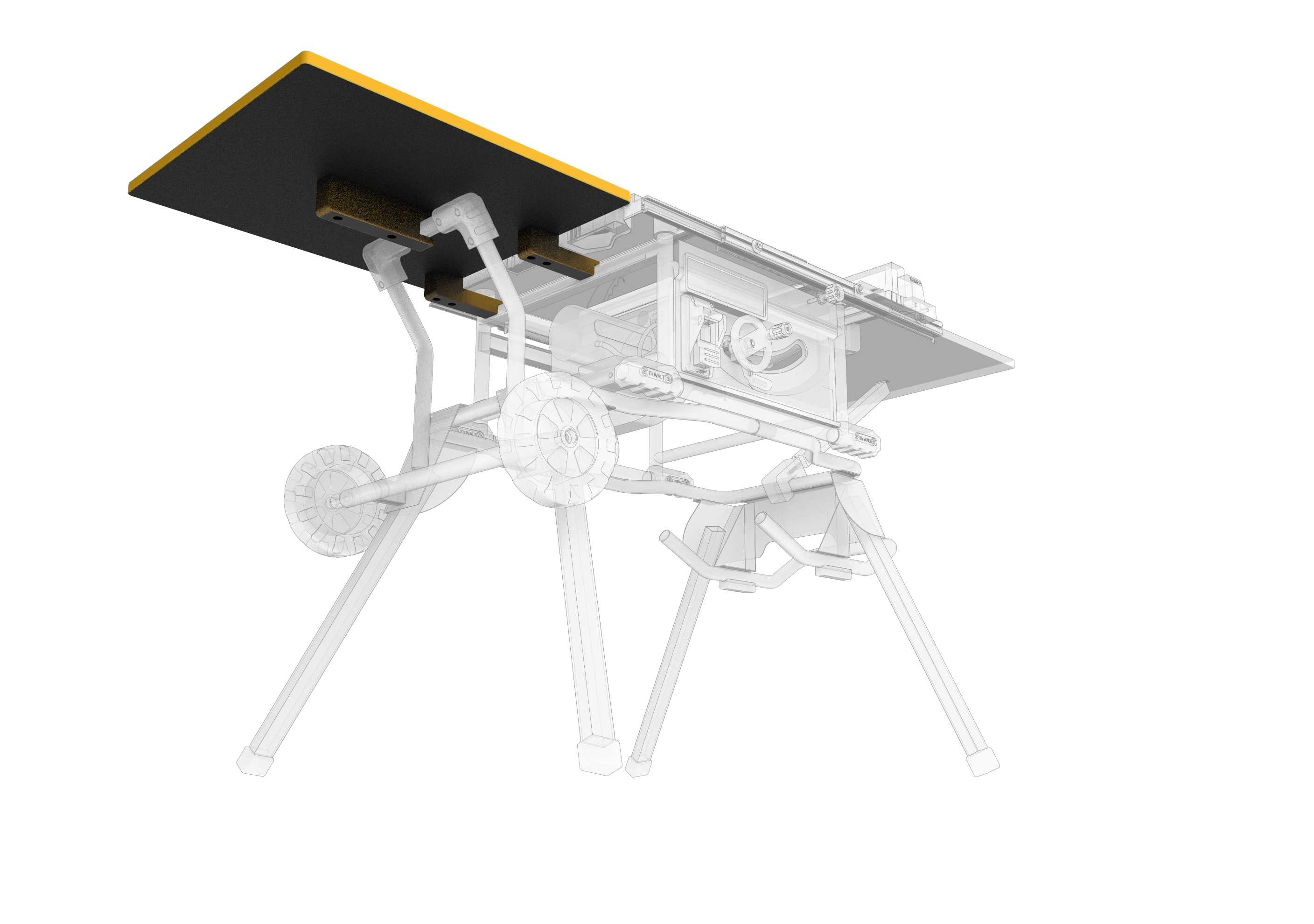 DeWalt DWE7492扩展表