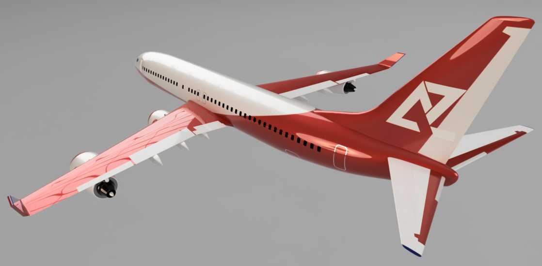 波音737四发动机设置