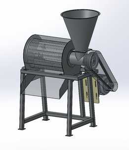 Pulping Destoning Machine-水果、浆果\u0026蔬菜(Pasirka za vo?e)