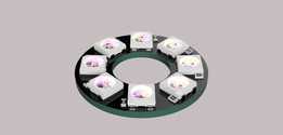 WS2812B����8��45 LED