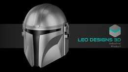 Mando_头盔-LDS-3D