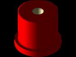 Aislador 70X60mm CI 1.5-1500��