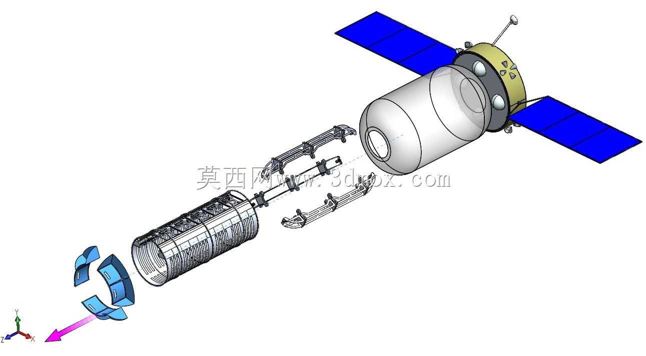 美国国家航空航天局挑战:月球门户旋转枢纽