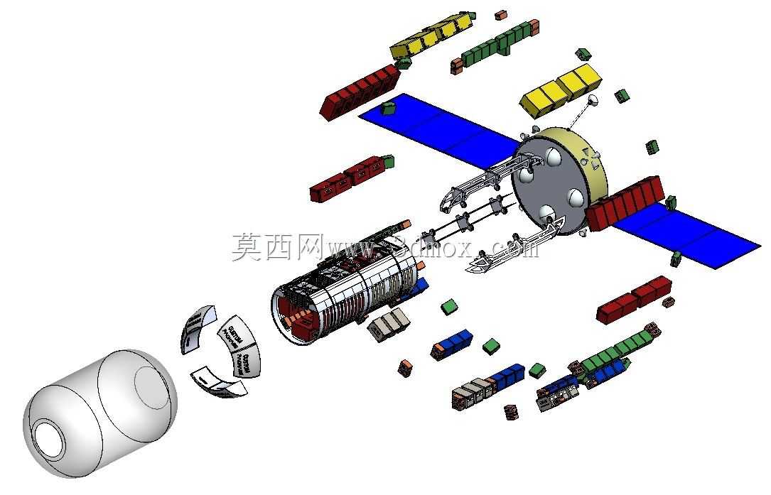 美国国家航空航天局挑战:月球门户旋转枢纽