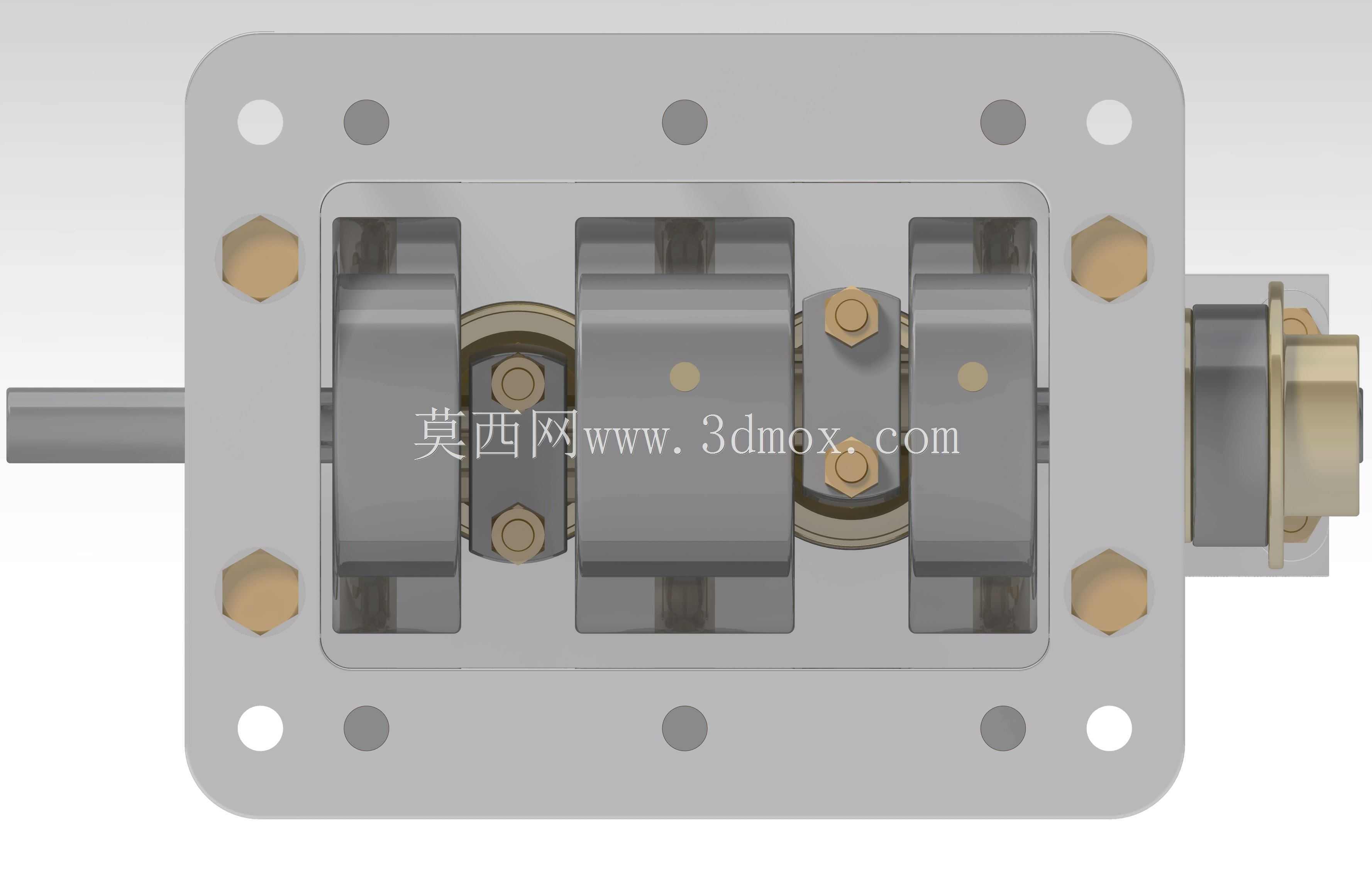 带单阀的2缸立式蒸汽机,项目编号:09C-21-00,图纸编号:JPB2CVSE,J.A.M.DE WAAL PAPAKURA NZ,09C-21-00jpb2cvSE