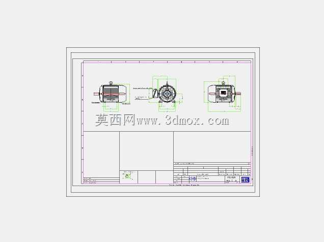 Motor WEG W22 IR3 Premium Carca?a 132M B3D IC411-TFVE