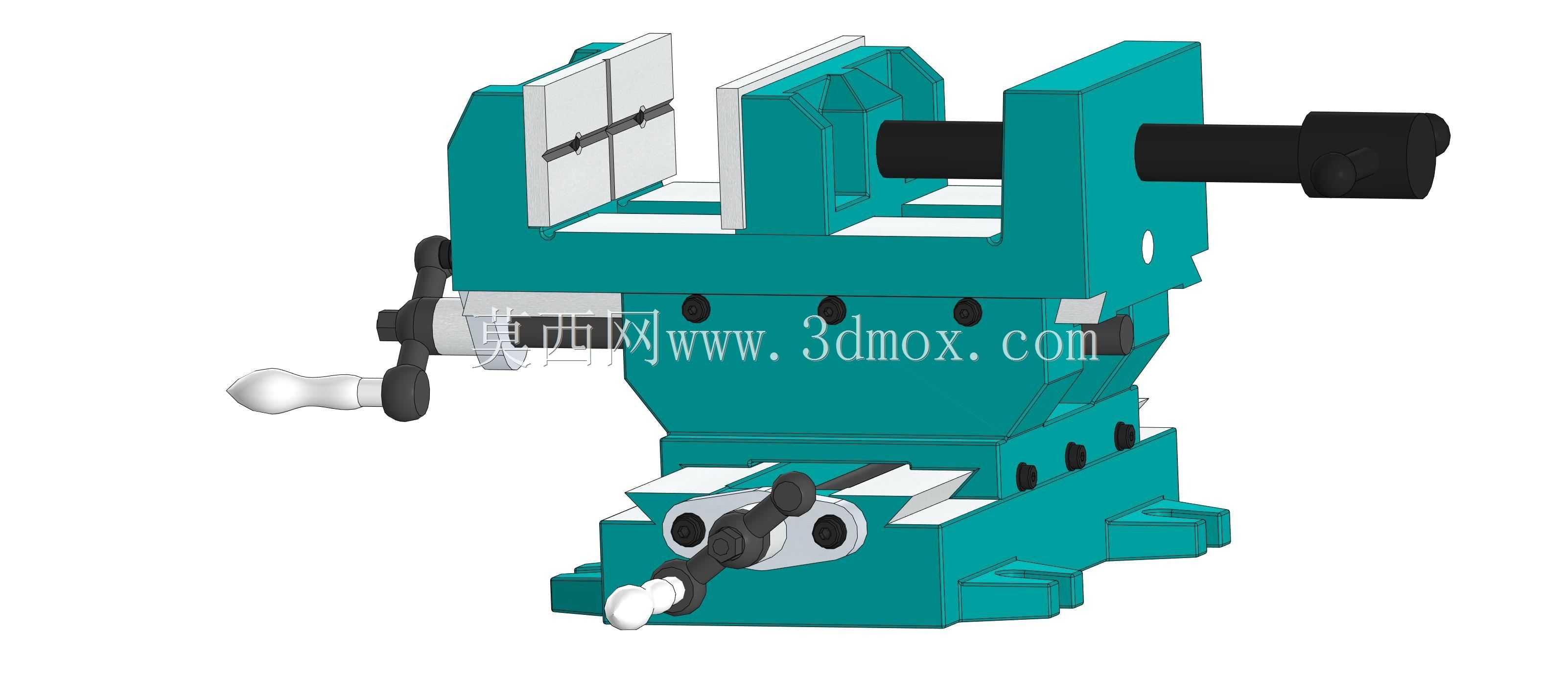 125mmТискикординационые(十字滑块钻床虎钳)