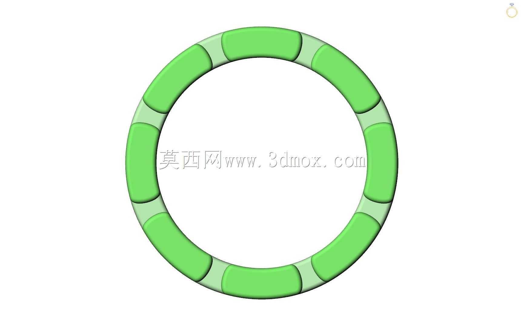 轨道金戒指