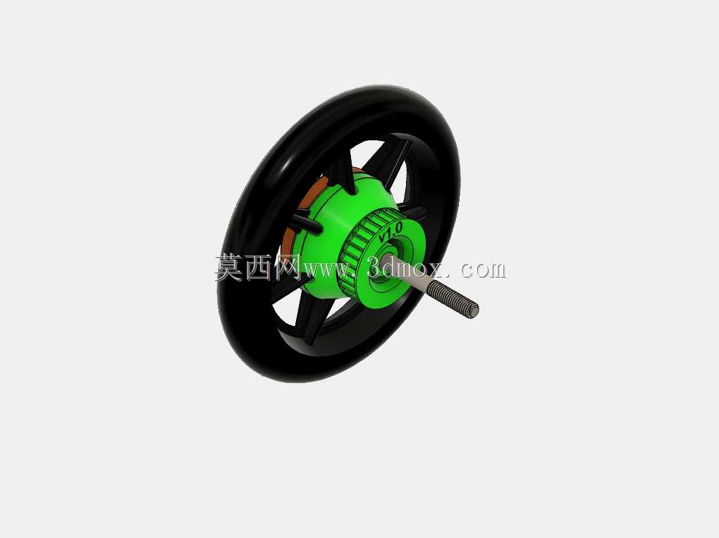 152mm两件式夹紧轮总成