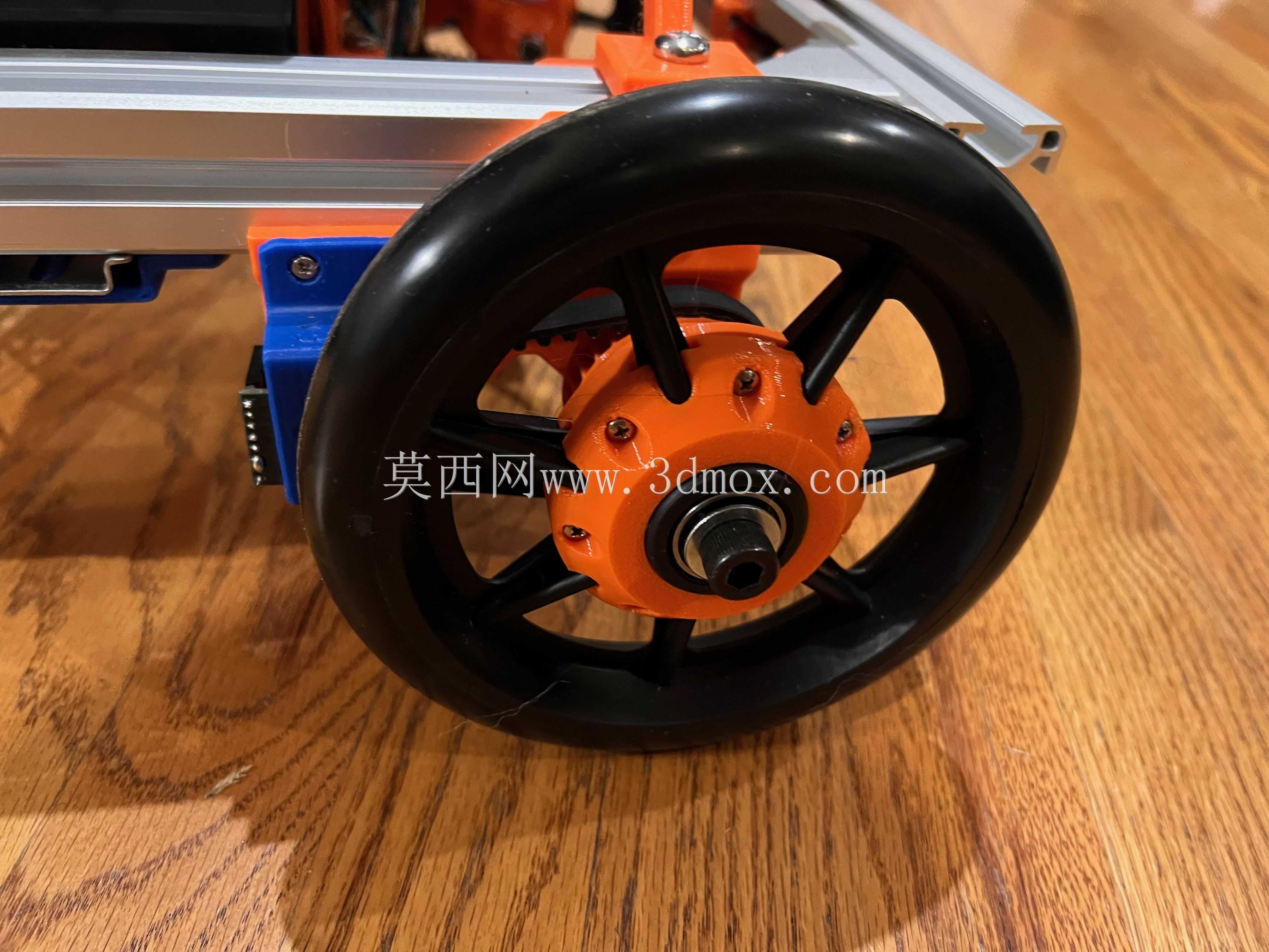 152mm两件式夹紧轮总成
