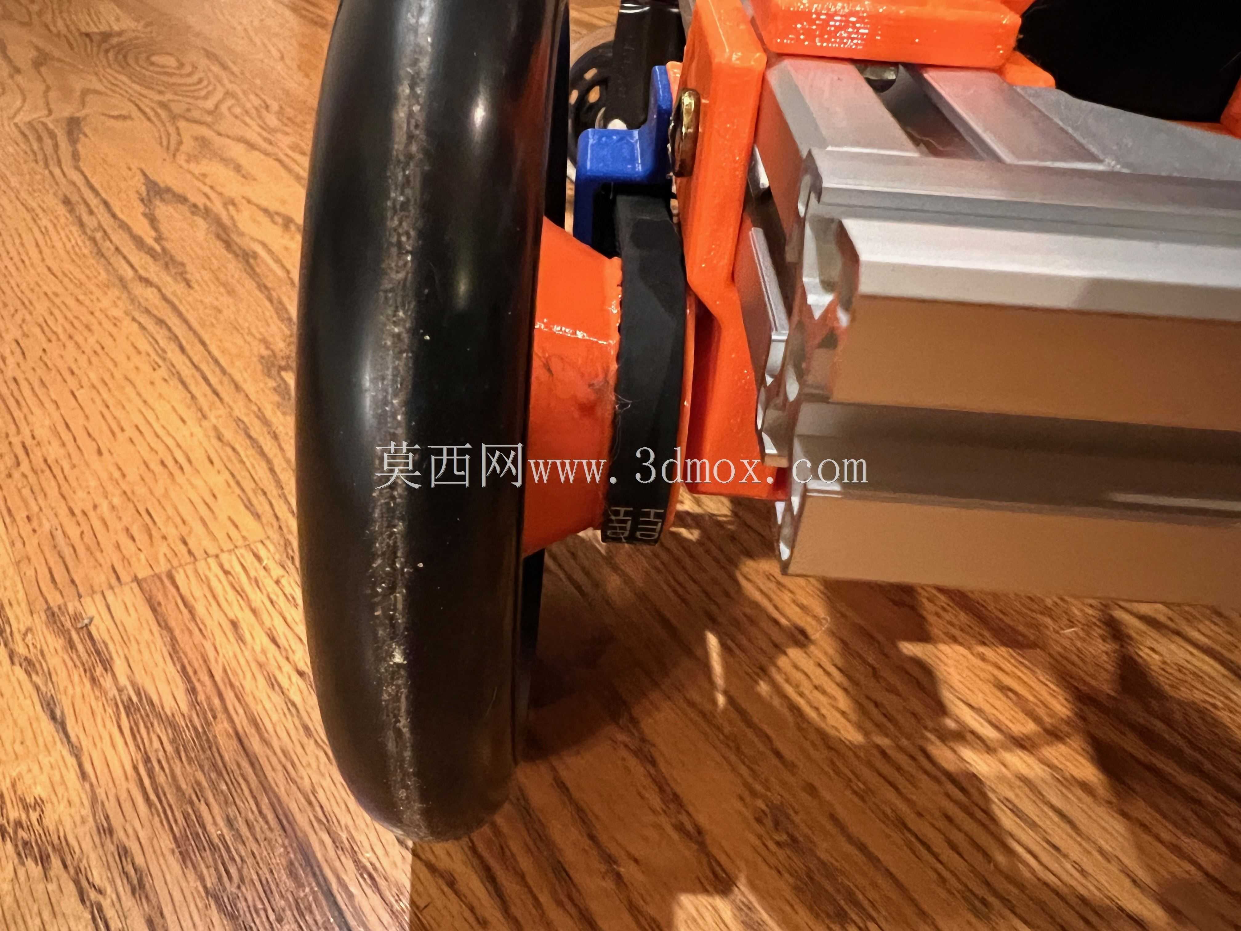 152mm两件式夹紧轮总成
