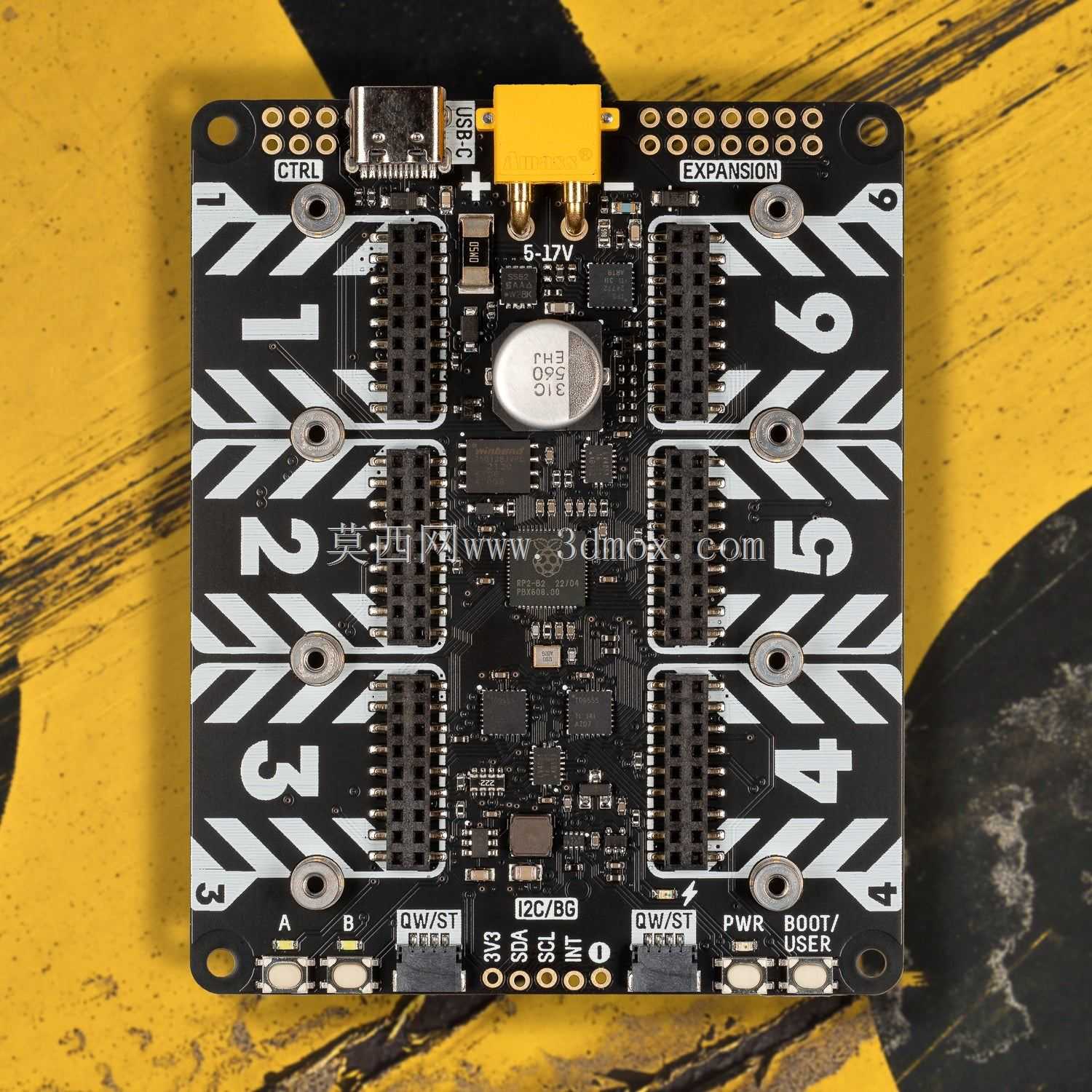 带模块的Pimoroni Yukon