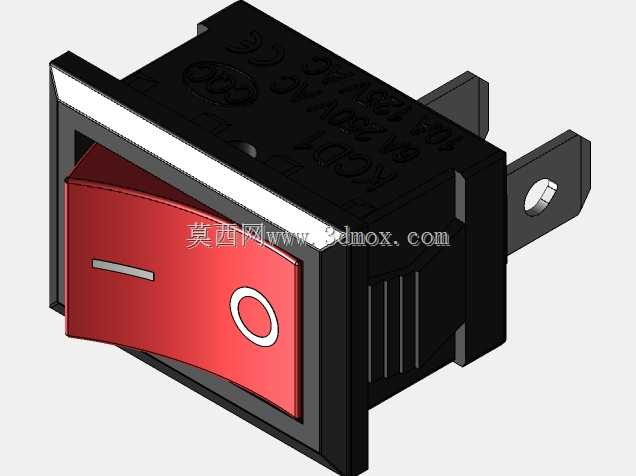 摇臂开关KCD1-101 2针3针