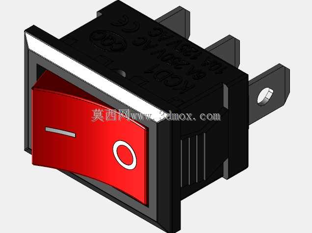 摇臂开关KCD1-101 2针3针