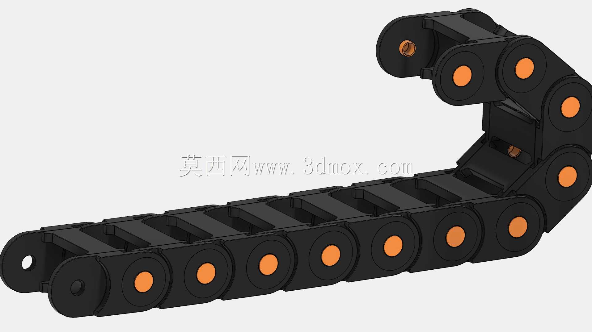 带运动的74mm电缆托架组件