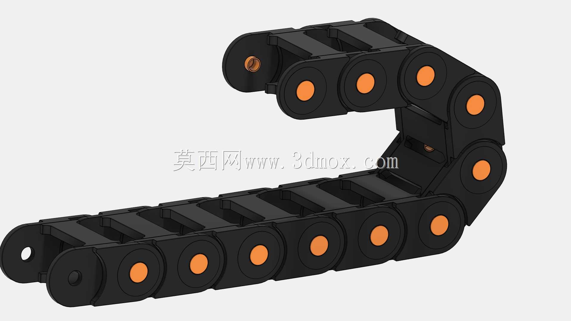 带运动的74mm电缆托架组件