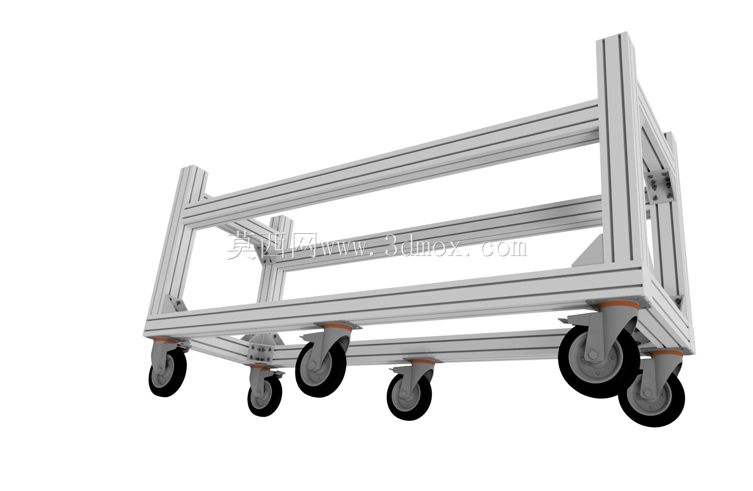 Carrello solido per il traspoto di material lungo e pesante