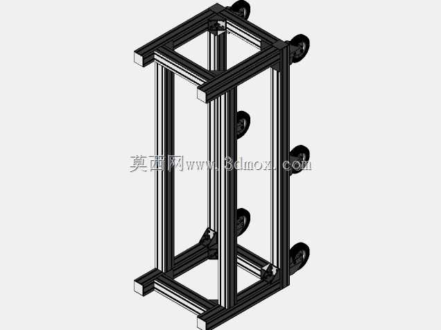 Carrello solido per il traspoto di material lungo e pesante