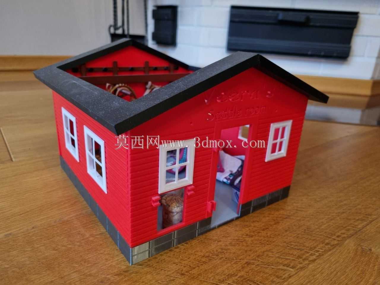 Schleich游戏的鞍室