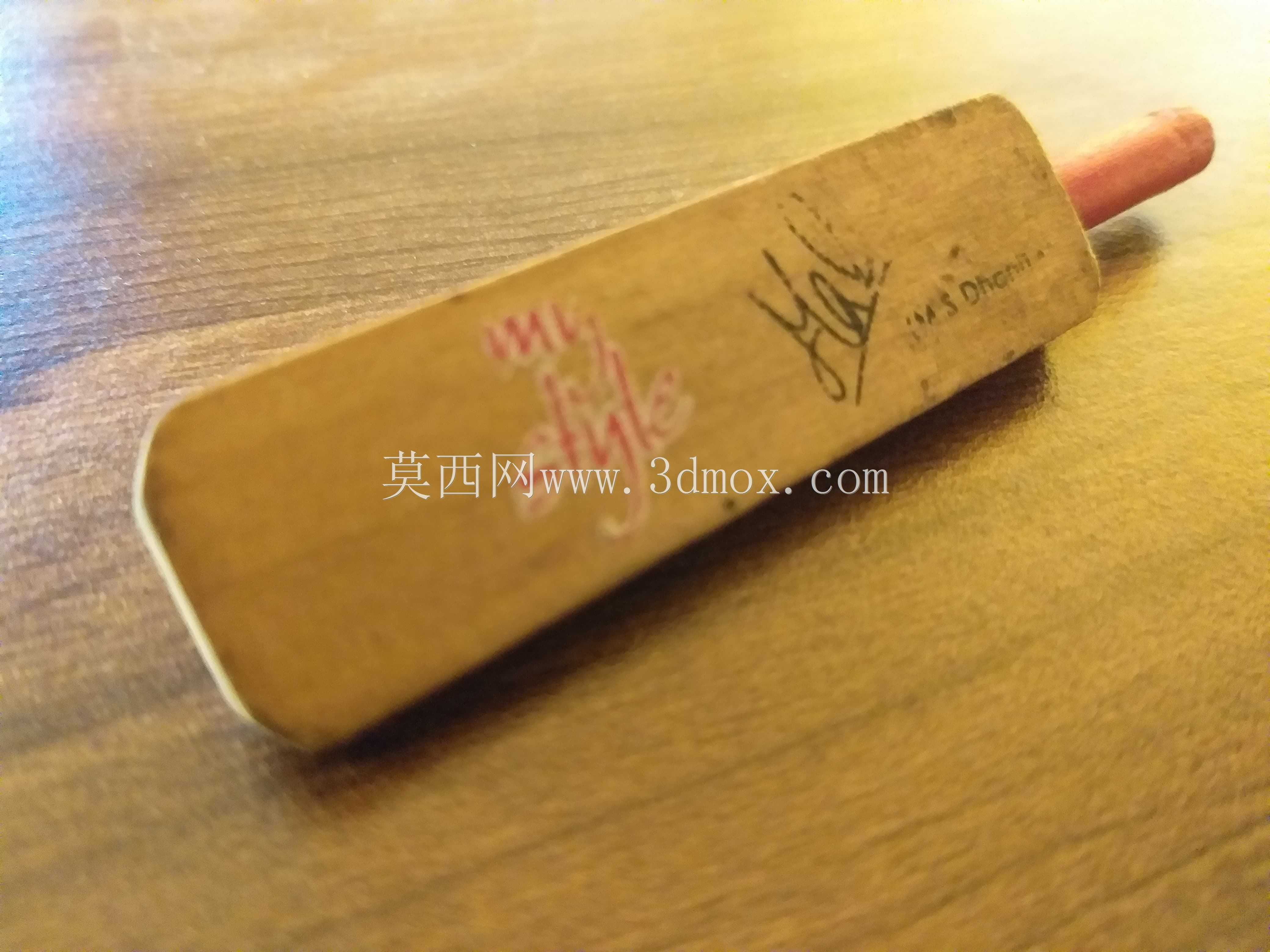 MS Dhoni Autograph蝙蝠