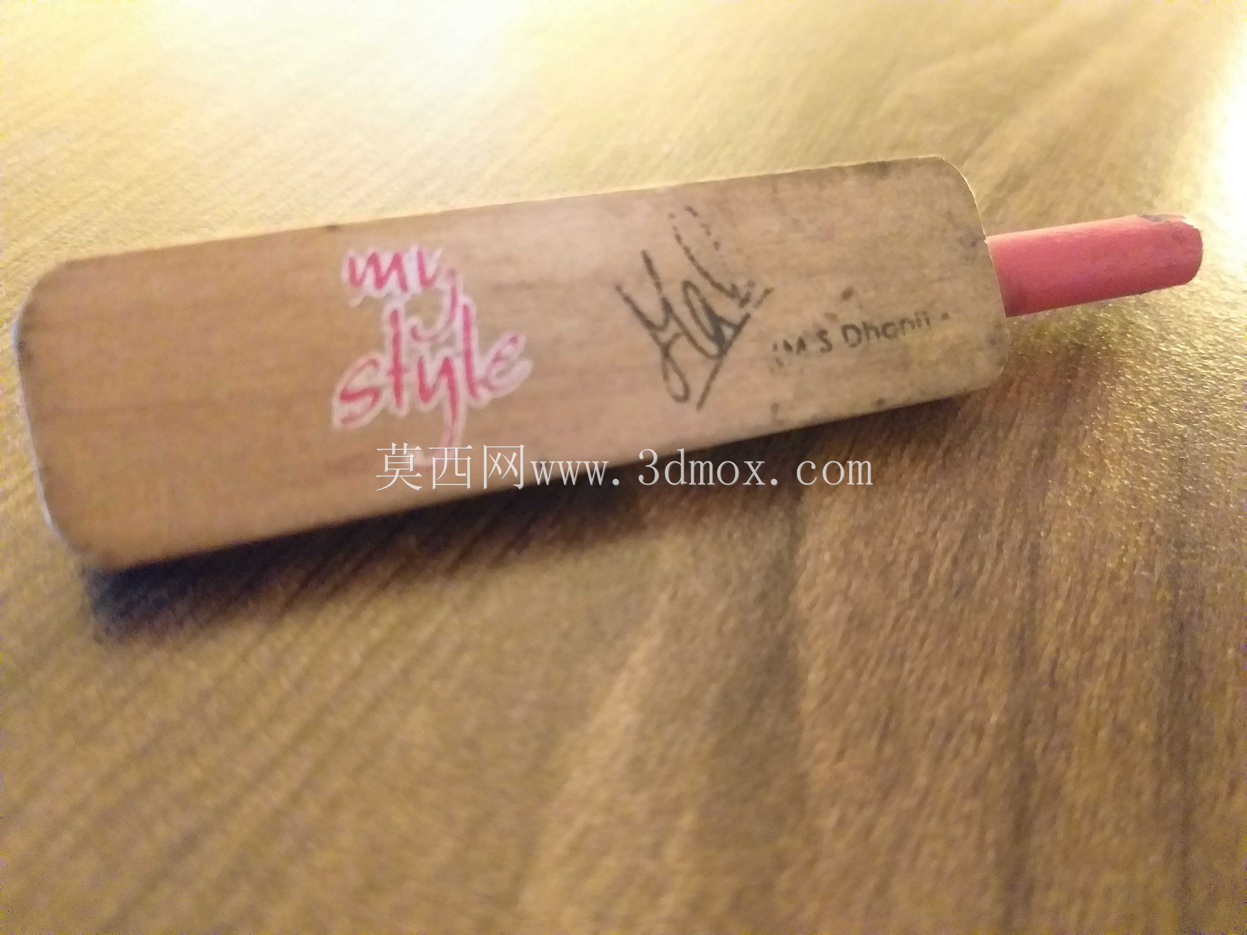 MS Dhoni Autograph蝙蝠