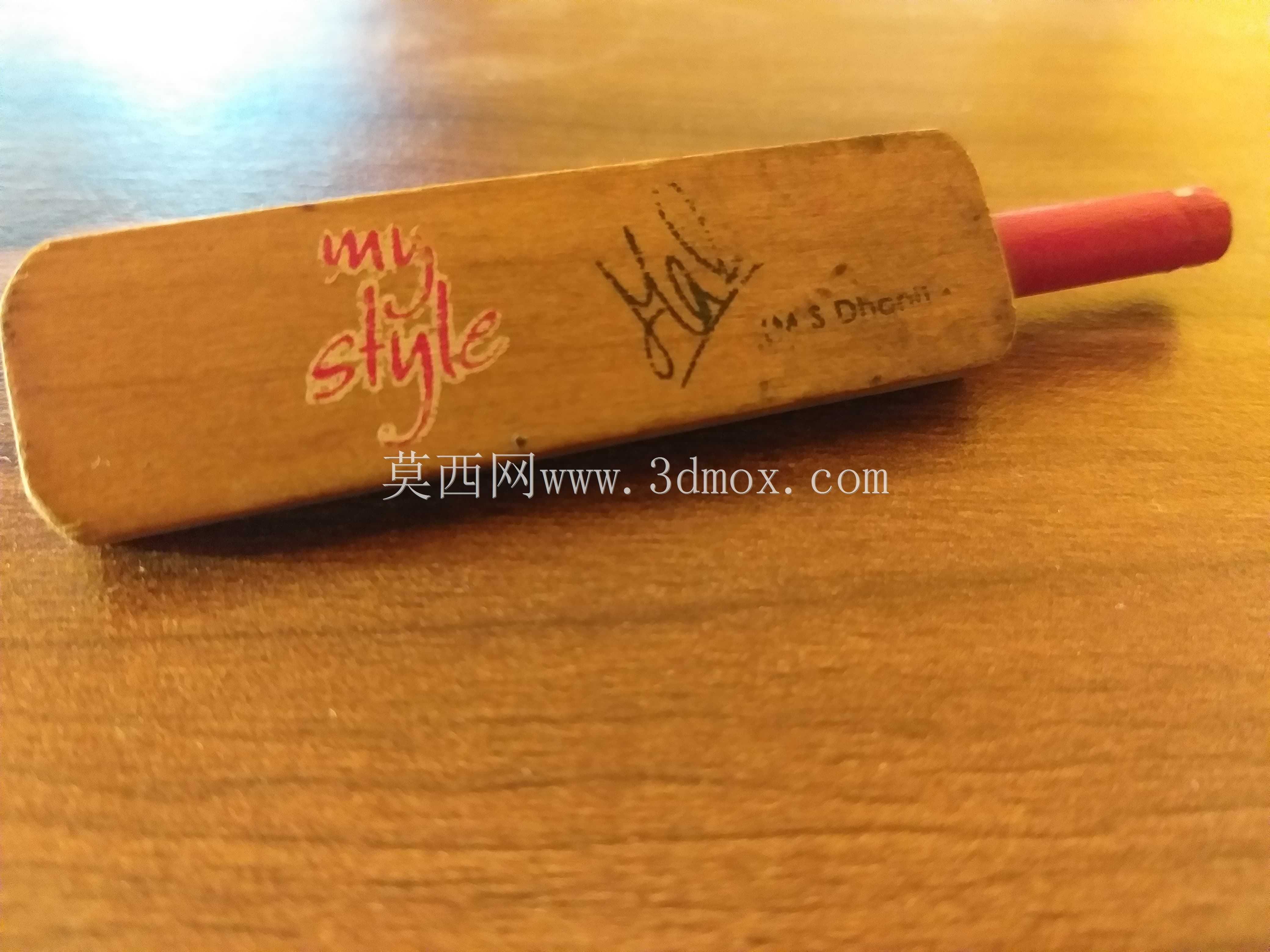 MS Dhoni Autograph蝙蝠