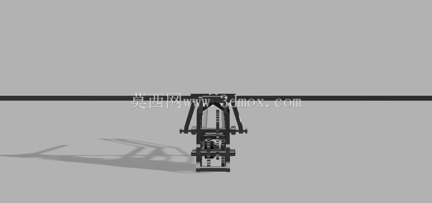模块化3D可打印鸟舍横轴