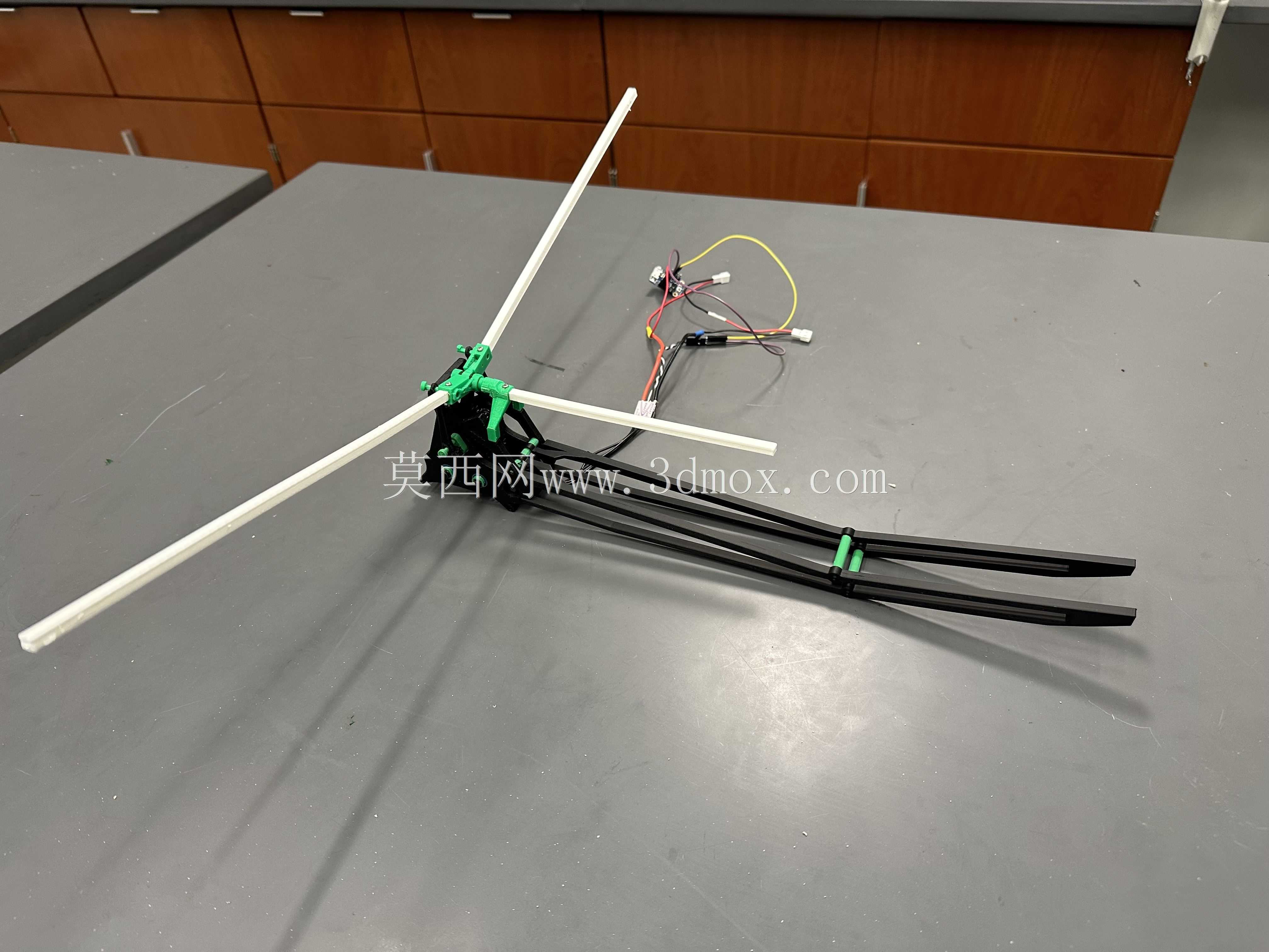 模块化3D可打印鸟舍横轴