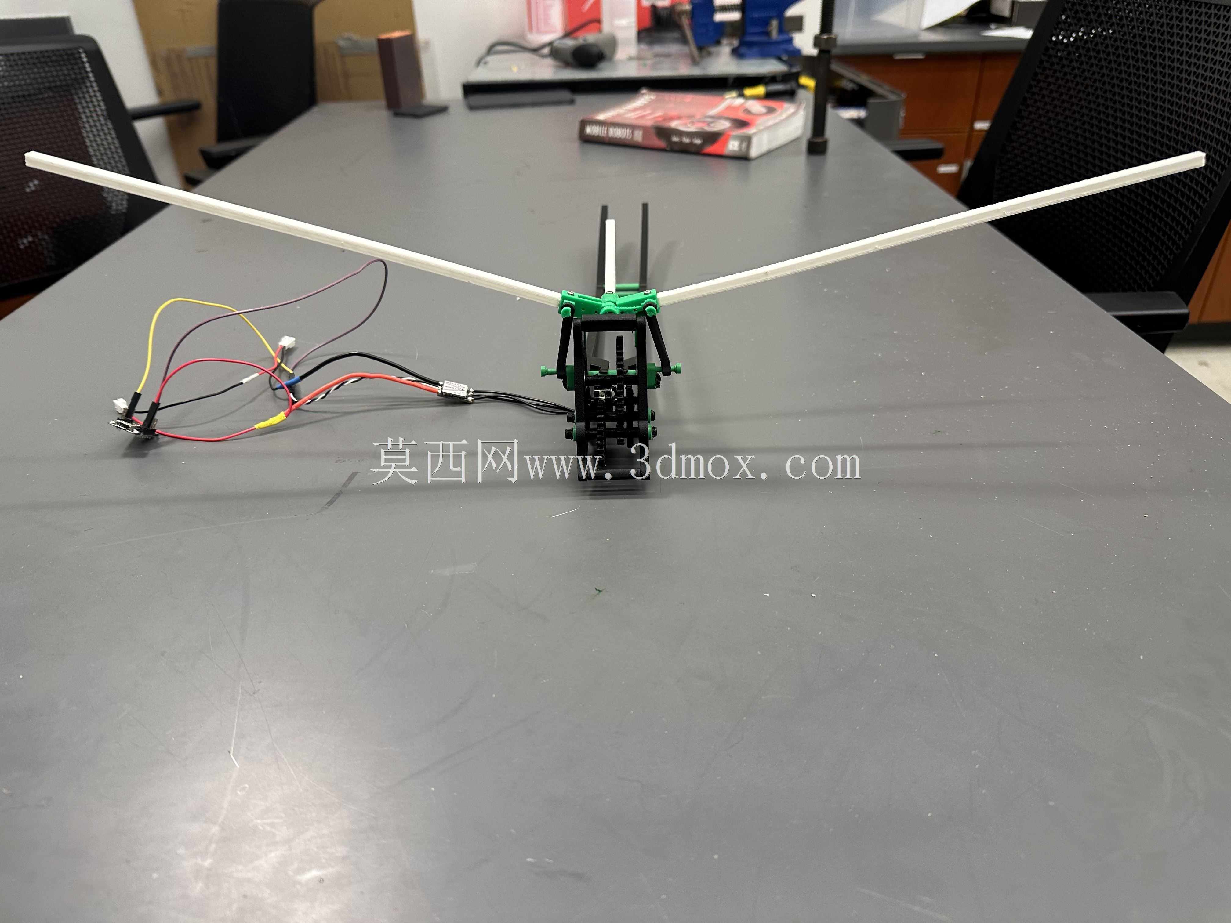 模块化3D可打印鸟舍横轴