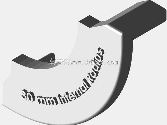 30mm�ڲ���ƽ�޼��뾶