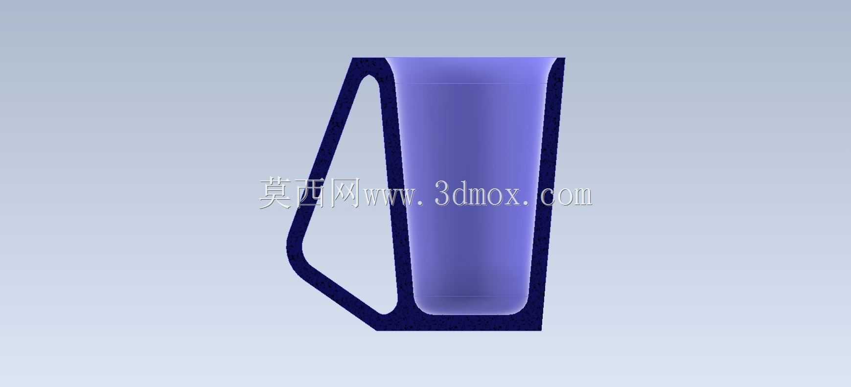 三维CAD基本练习/CATICS 3D16-M04/Mug/Cup/Taza/Autodesk Inventor Pro