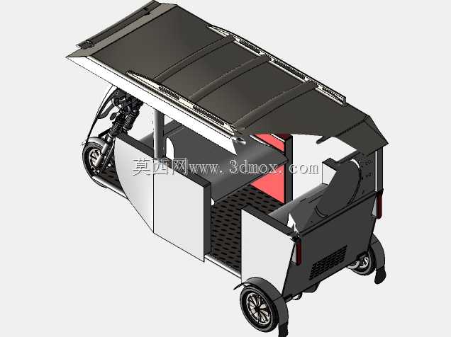 E人力车模型Solidworks