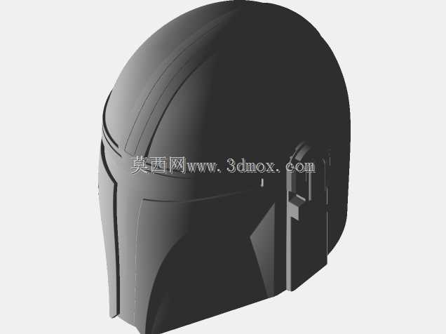 Mando_头盔-LDS-3D