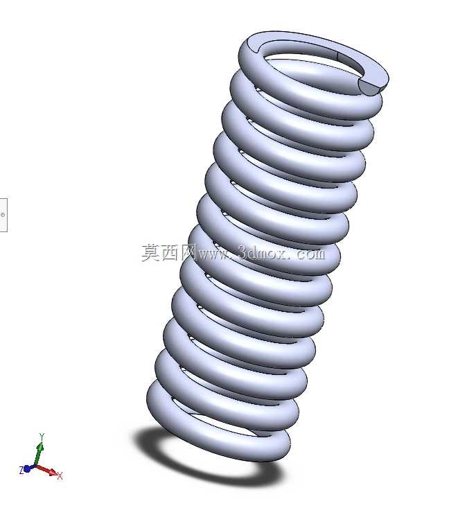 方形端弹簧
