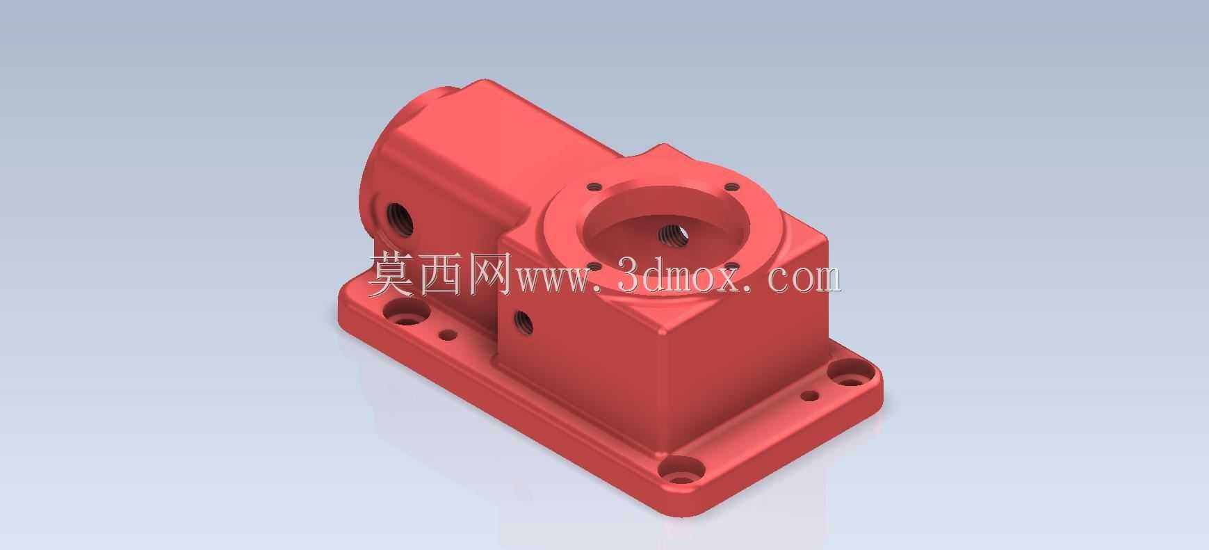 三维CAD基本练习/箱体_泵体/炸弹库/Autodesk Inventor Pro