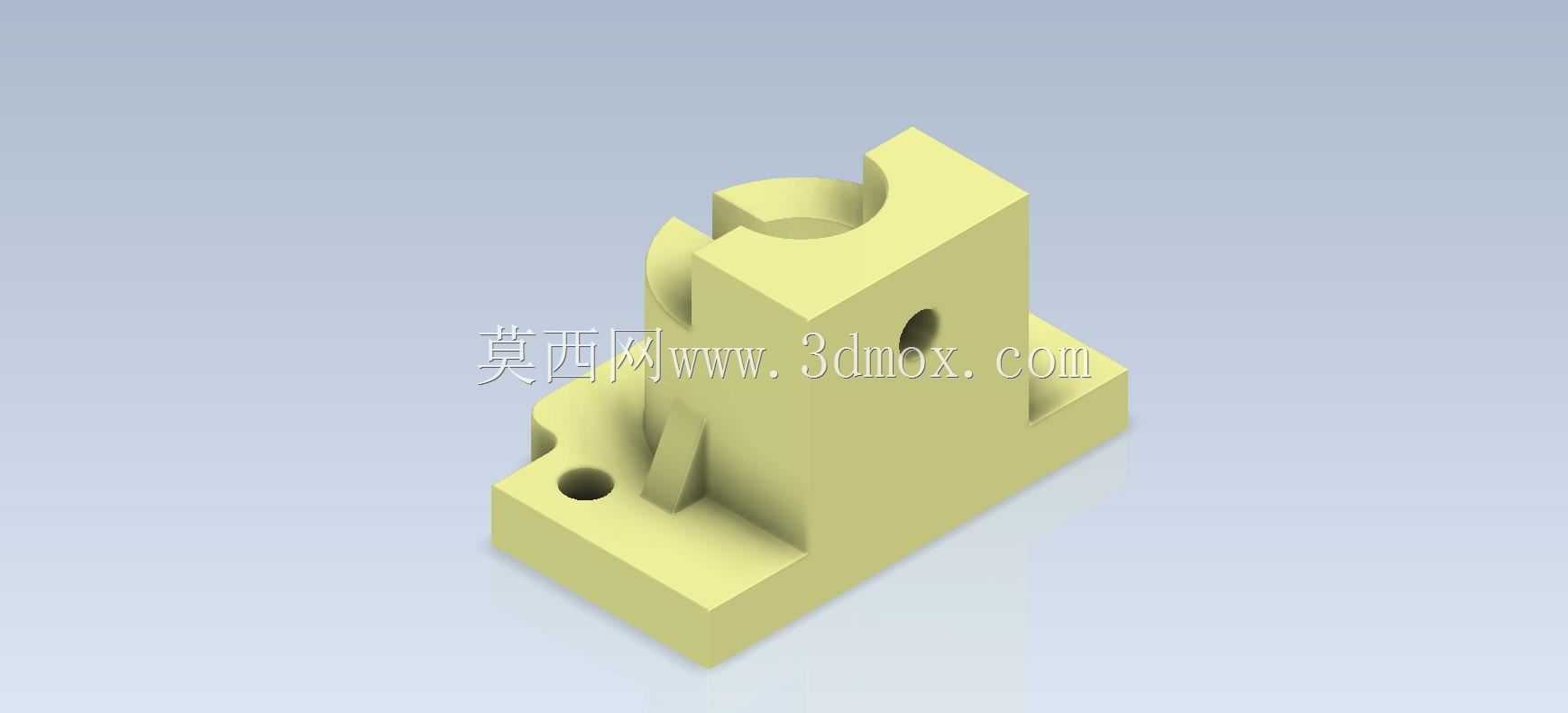 三维CAD基本练习/Autodesk Inventor Pro