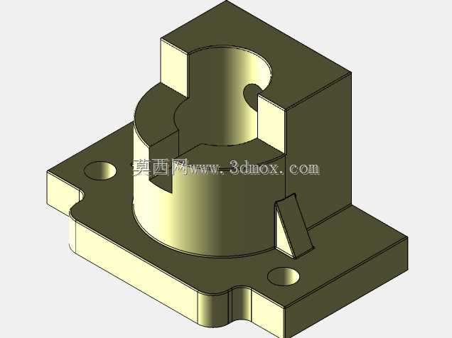 三维CAD基本练习/Autodesk Inventor Pro