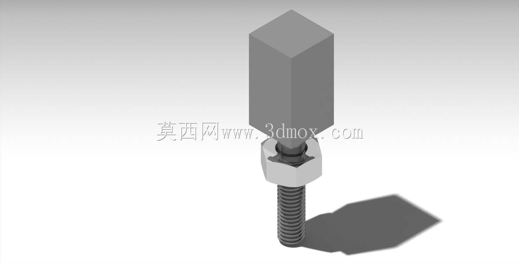 螺栓进入螺母的模拟
