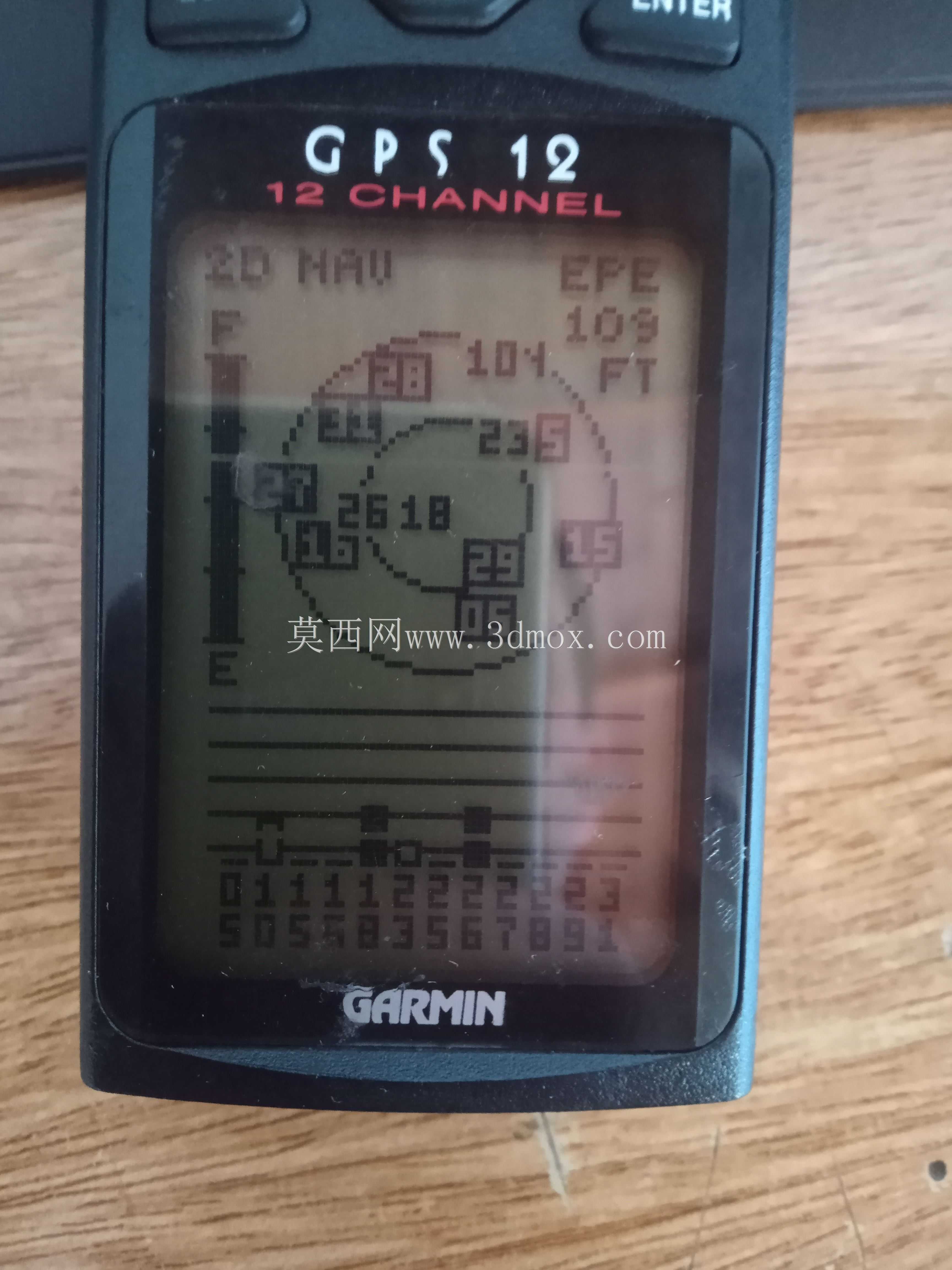 GARMIN 12 GPS修改