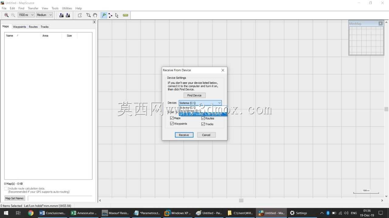 GARMIN 12 GPS修改