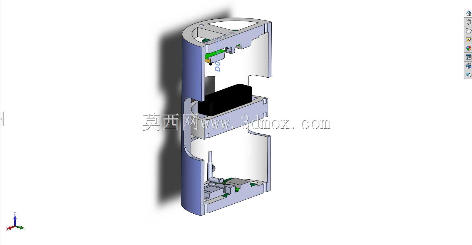 SOLIDWORKS��ά���յ���ϵͳ���