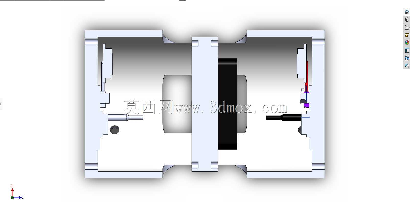 SOLIDWORKS��ά���յ���ϵͳ���