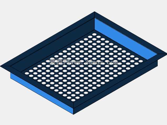 Inventor中的穿孔图纸容器|| Autodesk Inventor钣金工程图|| Inventor三维绘图