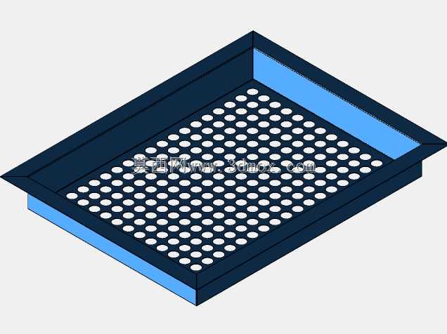 Inventor中的穿孔图纸容器|| Autodesk Inventor钣金工程图|| Inventor三维绘图