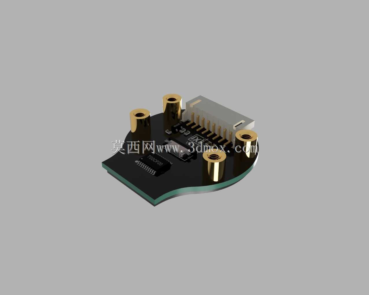 JXL 1.28英寸IPS彩色TFT液晶显示模块
