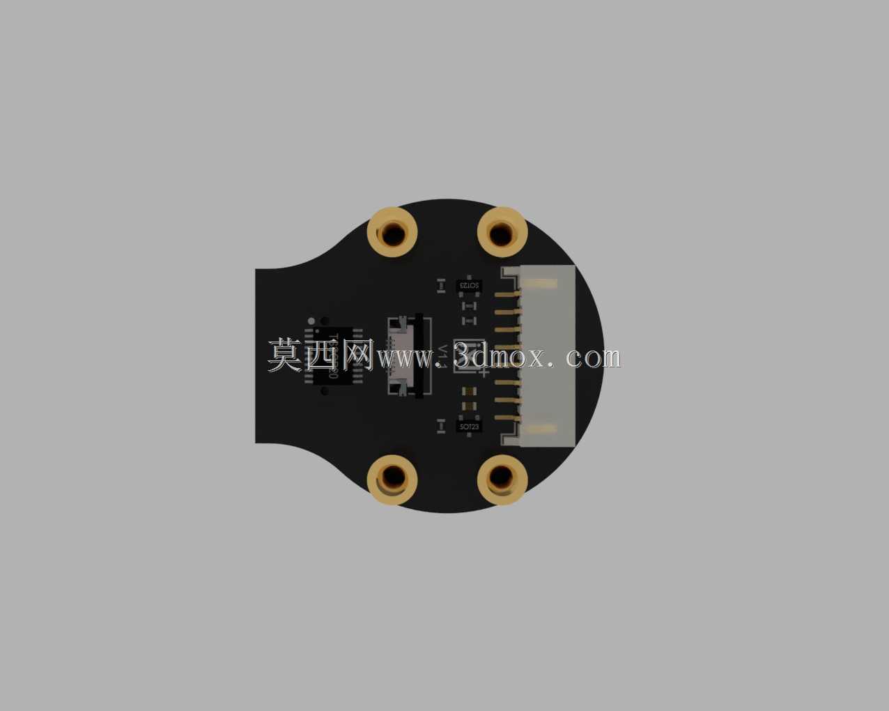 JXL 1.28英寸IPS彩色TFT液晶显示模块