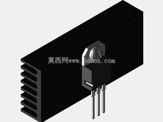 Disipador de Calor 50mm x 22mm x 10mm黑色
