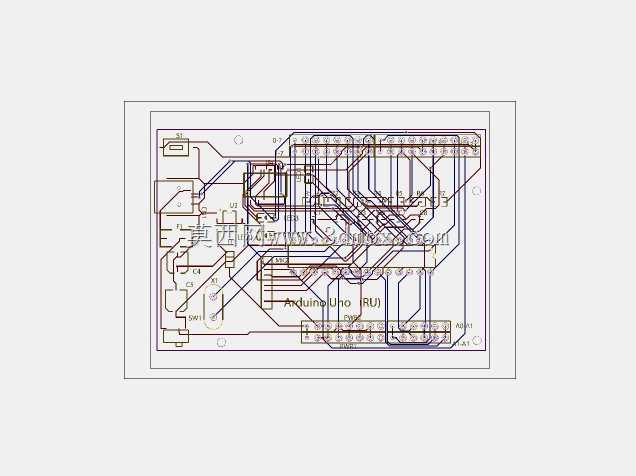 Arduino uno PCB