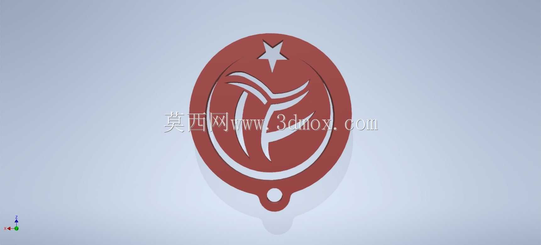 排球钥匙扣m2